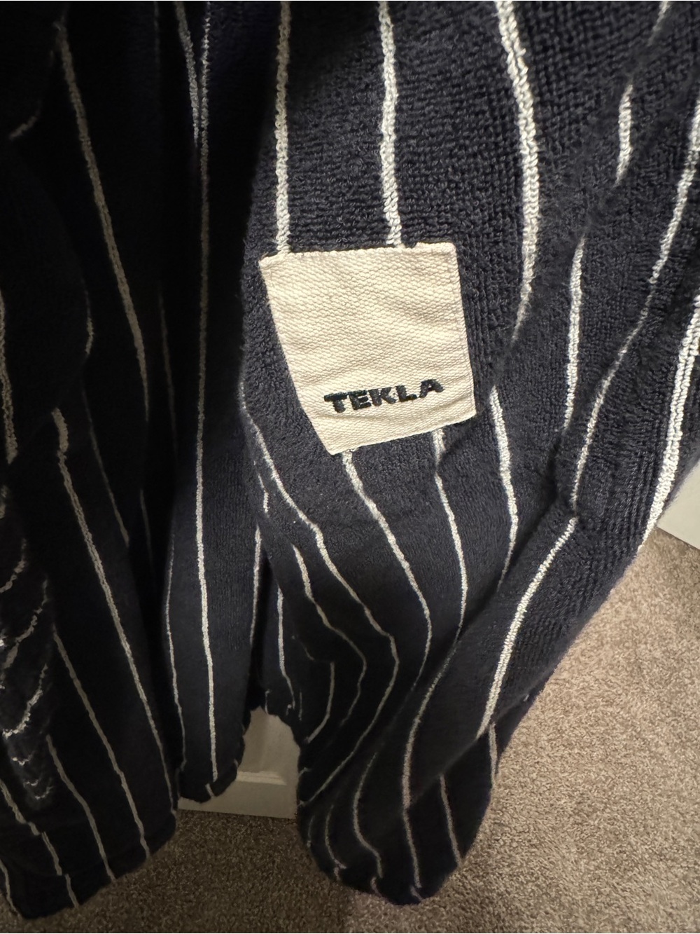Tekla 100% cotton Robe - Picture 5 of 5